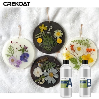 1:1 UV à haute brillance de protection d'Art Clear Epoxy Resin mélangeant le rapport par le volume