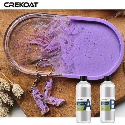 1:1 UV à haute brillance de protection d'Art Clear Epoxy Resin mélangeant le rapport par le volume