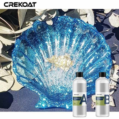 Profonds de grande viscosité versent le silicone clair de bâti de résine époxyde moulent des partie supérieure du comptoir de dessus de table de barres