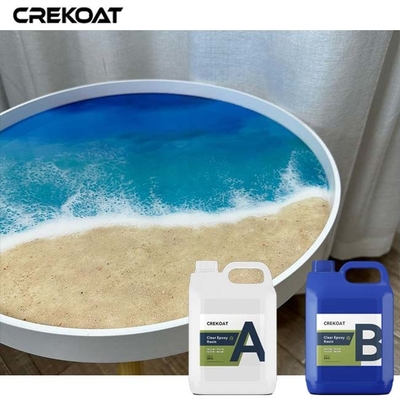 Époxy de verre liquide pour les dioramas océaniques en résine