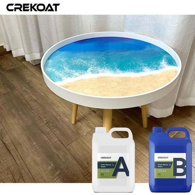 Époxy de verre liquide pour les dioramas océaniques en résine