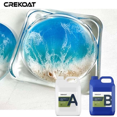 Résine artisanale auto-nivelée Résine époxy transparente pour la fabrication de pendentifs de résine
