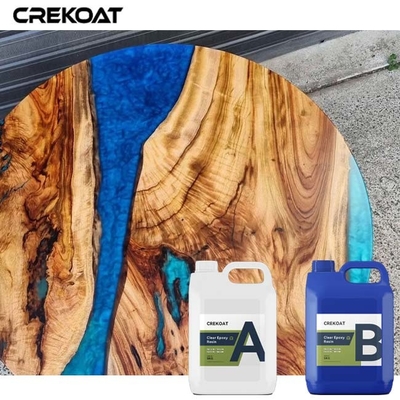 Beauté durable en vrac Résine époxy transparente Artisanat Projet de travail du bois
