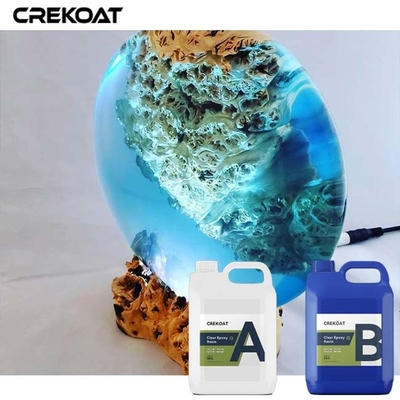 Résistant à l'eau vernis époxy clair pour la fabrication d'accessoires de salle de bain en résine