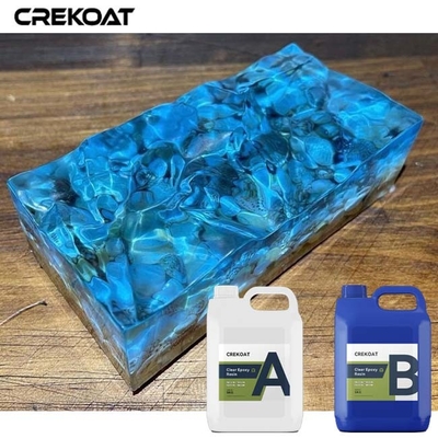 Verre lisse - comme la surface résine de coulée liquide compatible avec les pigments et les colorants