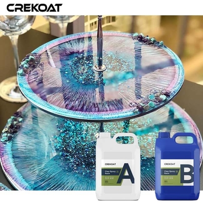 2/1 à haute brillance versent profondément la résine époxyde pour les agrégats en pierre de céramique en verre