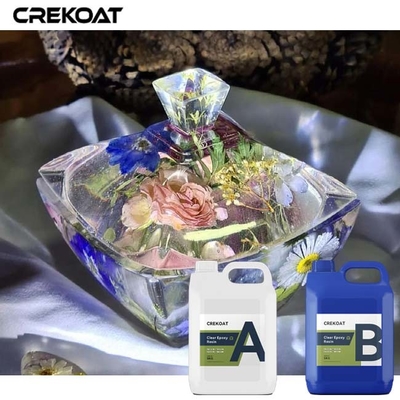 Les métiers de résine de 2:1 de résine de Crystal Clear Deep Pour Epoxy avec des couleurs vibrantes bouillonnent librement