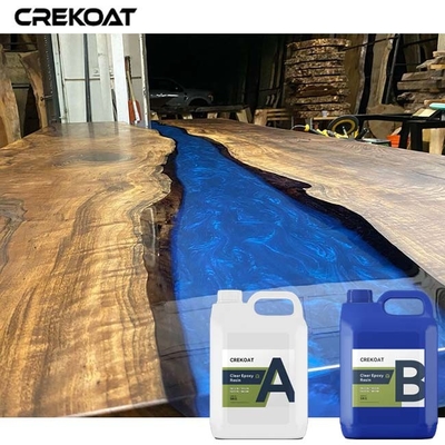 Résine époxyde de Live Edge Tables Deep Pour compatible avec des colorants