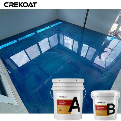 Mélange concret métallique résidentiel de revêtement de plancher des colorants de résine époxyde et de puissance