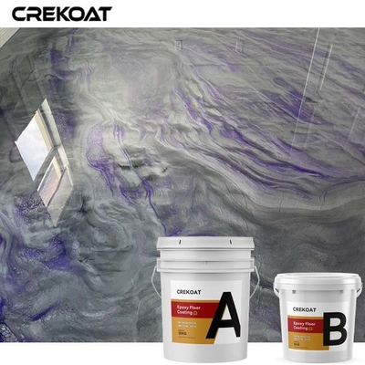 Textures faites sur commande de couleur de granit de peinture époxyde métallique de marbre de sembler
