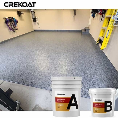 Peinture multi de plancher de garage de combinaisons de couleurs avec les composants non-toxiques de flocons