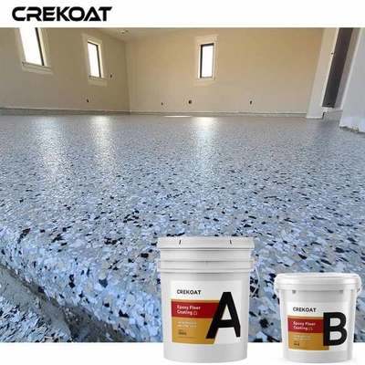 Le revêtement époxyde unique de plancher de flocon adapté aux besoins du client modèle le plancher de réduction de Mica Flakes In Epoxy Sound
