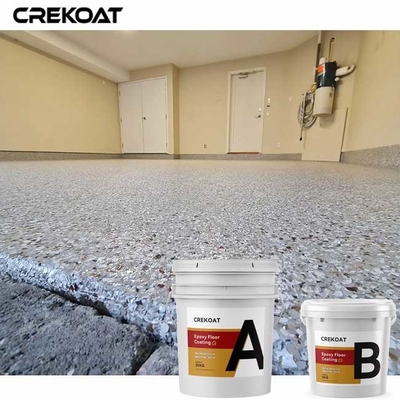 Revêtement époxyde hygiénique de plancher de flocon pour le plancher résidentiel de garages d'hôpital