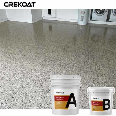 Texture résistante de COV de peinture de glissement libre intérieur de Chip Garage Floor Hygienic Surface