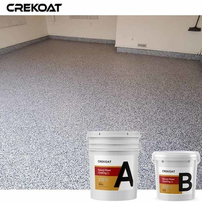 Peinture multi de plancher de garage de combinaisons de couleurs avec les composants non-toxiques de flocons