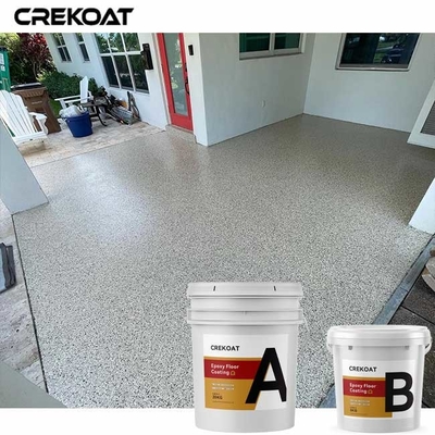 Élégance au détail écologique d'Art Epoxy Flake Floor Coating de polyvalence
