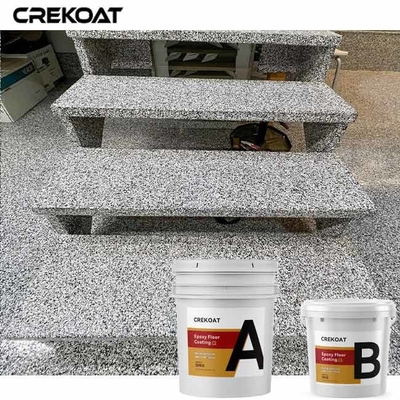 Propriétés hydrophobes Full Broadcast Plancher époxy repousse l'eau pour un nettoyage facile
