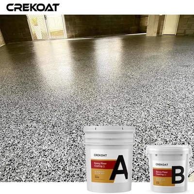 Revêtement à haute brillance de plancher de Polyaspartic pour la cuisine commerciale de garage résidentiel