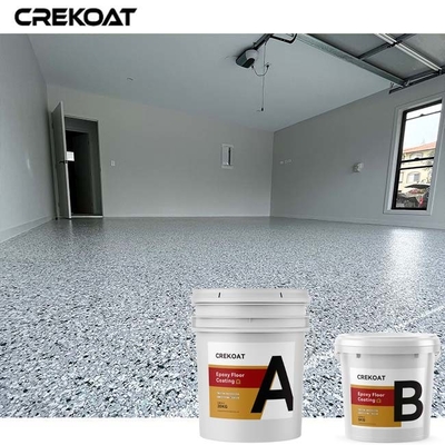 Abrasion époxyde de bas d'entretien de garage flocon de plancher anti non-toxique