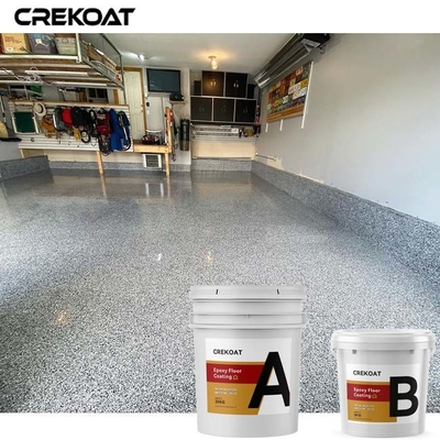 Bas revêtement de plancher de COV Polyaspartic pour la surface en bois concrète