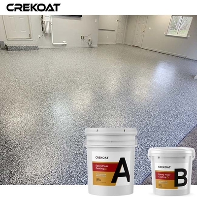 Bas revêtement de plancher de COV Polyaspartic pour la surface en bois concrète