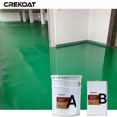 Système de revêtement de sol industriel époxy durable combinant résine époxy et quartz