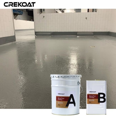 Peinture époxy à base d'eau à cure rapide pour les ateliers d'acier