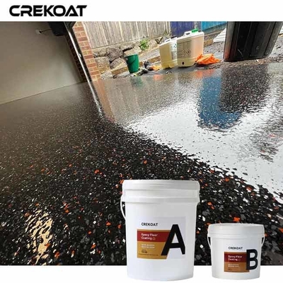 Versatilité décorative Meilleur revêtement de sol de garage Polyaspartic pour des designs uniques