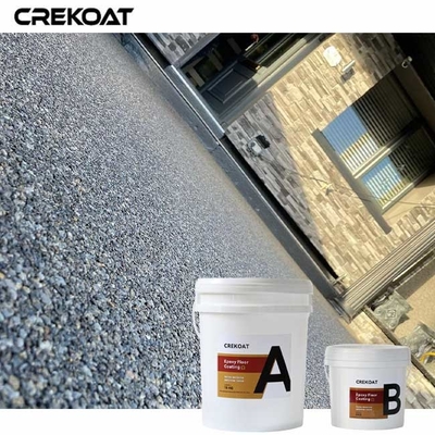 Formulation écologique à base d'eau de pierre de galets époxy pour un plancher