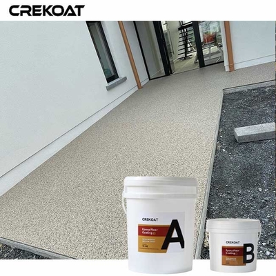 Formulation écologique à base d'eau de pierre de galets époxy pour un plancher