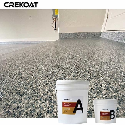 Facile d'application Epoxy pour sol de garage en flocons pour les environnements à fort trafic