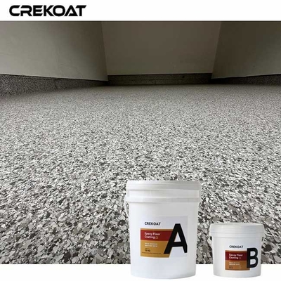 Résistance aux chocs supérieure couleur décorative éclaboussures revêtement de sol pour les zones à fort trafic
