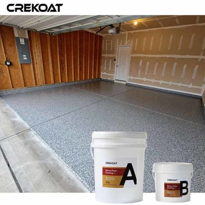 Couche décorative époxy personnalisable revêtement de sol avec des additifs antidérapants pour une meilleure sécurité