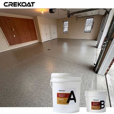 Couche décorative époxy personnalisable revêtement de sol avec des additifs antidérapants pour une meilleure sécurité