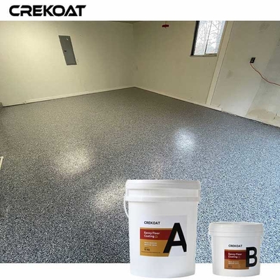 Couche de plancher en flocons 3D Floor Coating Epoxy Embedded Metallic Flakes pour un effet de brillance