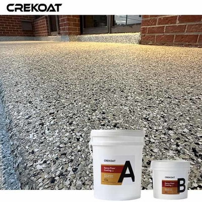 Stabilité UV Epoxy pour sol en flocons pour une longue durée