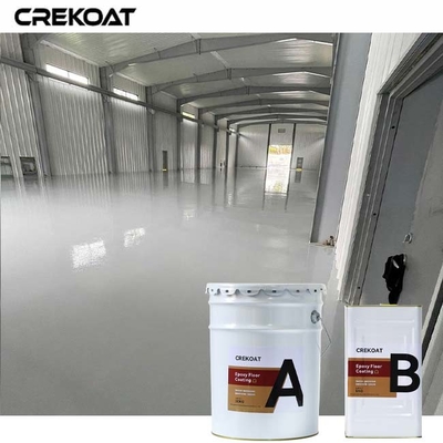 Peinture de béton auto-nivelée pour les environnements commerciaux et industriels