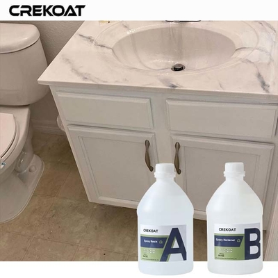 Résine époxy cristalline métallique unique avec infusion de pigment pour un effet clignotant
