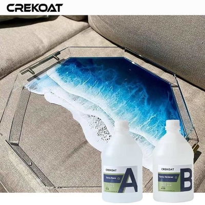 Résine époxy transparente sans BPA idéale pour la superposition pour créer de la profondeur dans les œuvres d'art