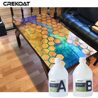 La résine transparente de protection UV offre un look poli et élégant pour les tablettes personnalisées