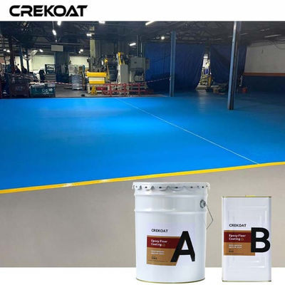 100% Continuous Surface Self-Leveling Epoxy Floor Coating with 5:1 Mix Ratio and 12 Months Shelf Life