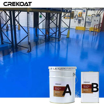 100% Continuous Surface Self-Leveling Epoxy Floor Coating with 5:1 Mix Ratio and 12 Months Shelf Life