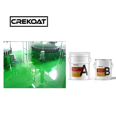 Peinture de solvant écologique sans solvant auto-nivelation Peinture de sol époxy couleurs solides