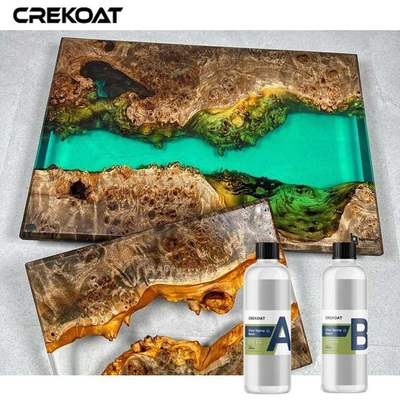 Revêtement supérieur brillant durable transparent de moulage liquide épais de résine