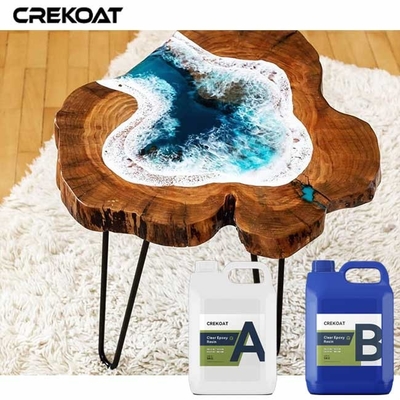 Éco-friendly Clear Epoxy Top Coat Pour les comptoirs Des tables de rivière Art