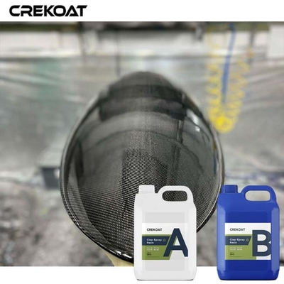 Résistance durable Résine époxy transparente pour la fibre de carbone Beauté durable