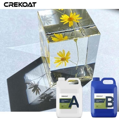 Résine époxy à faible viscosité cristalline claire pour artisanat en résine