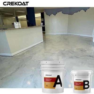 Glissement de marbre de revêtement de regard de plancher époxyde métallique solide de garage de 100% non