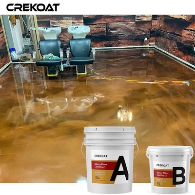 Revêtement époxyde métallique de plancher de manteaux d'uréthane pour le restaurant commercial