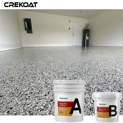 Revêtement à haute brillance de plancher de Polyaspartic pour la cuisine commerciale de garage résidentiel